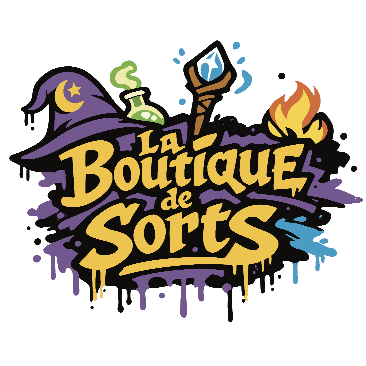 logo du jeu de société La Boutique de Sorts